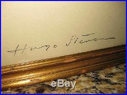 Vintage Artist Signed Henry Stevenson Pastel Oil Woman's Portrait Estate Find