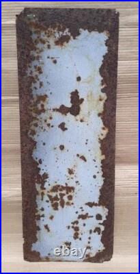 Vintage Asian Paint Tractor Oil Bound Distemper Ad Porcelain Enamel Sign Board