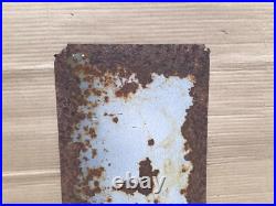 Vintage Asian Paint Tractor Oil Bound Distemper Ad Porcelain Enamel Sign Board