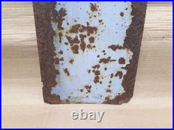 Vintage Asian Paint Tractor Oil Bound Distemper Ad Porcelain Enamel Sign Board