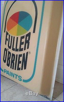 Vintage Barrel Style Fuller O'Brien Paint Sign