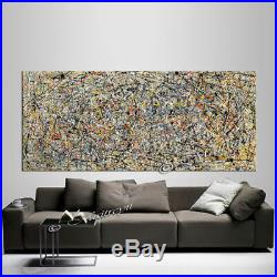 Vintage Beauty 102 Painting 72 Jackson Pollock Style Abstract Art canvas