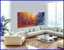 Vintage Beauty 105 painting Acrylic 72 Jackson Pollock style Abstract Art