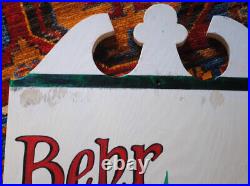 Vintage Behr Paint Sign Wood Double Sided Behr Hills Hand Painted Sign Behr Logo