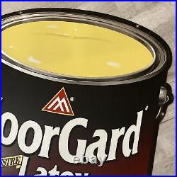 Vintage Benjamin Moore Co Paints MooreGard metal sign 35 Latex House Paint