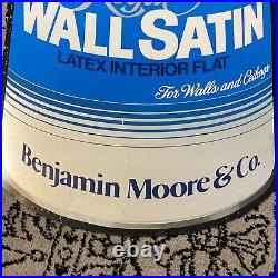 Vintage Benjamin Moore Co Paints MooreGard metal sign 35 Regal Wall Satin Paint