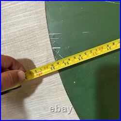 Vintage Benjamin Moore Co Paints Wall Satin Heavier metal sign 35 Mid Century