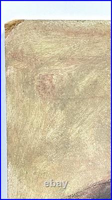 Vintage Bullfighter Painting On Board Signed Karlin