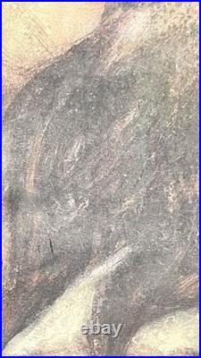 Vintage Bullfighter Painting On Board Signed Karlin