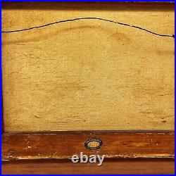 Vintage CS Hobbs Signed Still Life Fruit Oil Painting In 20 X 15.5 Wood Frame