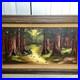 Vintage California Redwood Forest Oil Painting Signed By Sue Wheeler