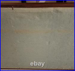 Vintage Chinese Painting Scroll Signed Sealed Framed