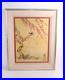 Vintage Chinese Plum Blossom Watercolor Painting Signed