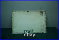 Vintage Claremont Pharmacy Lilly Apothecary Drug Store Reverse Glass Paint Sign