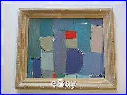 Vintage Contemporary Abstract Modernist Modernism Colorful Bold Expressionism