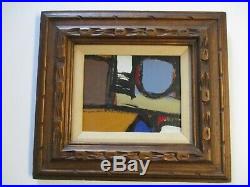 Vintage Contemporary Modernism Painting Non Objective Expressionism Abstract Art