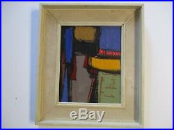 Vintage Contemporary Modernism Painting Non Objective Expressionism Abstract Art