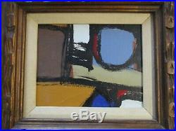 Vintage Contemporary Modernism Painting Non Objective Expressionism Abstract Art