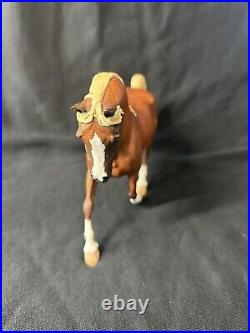 Vintage Custom Hand Painted Horse Signed SCR-'96
