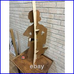 Vintage Dutch Boy Paints Advertising Store Display Easelback Stand Sign Cardboar