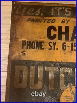 Vintage Dutch Boy Sign Products Sign Quality Paint Pasadena Ca Dutchboy Paint