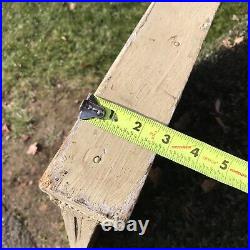 Vintage Electrical Contractor Construction 2 Sided Painted Wood Trade Sign