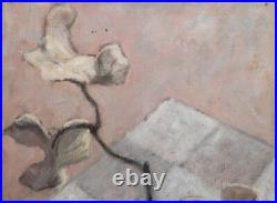 Vintage Expressionist Still Life Oil Painting Signed
