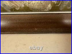 Vintage Florence Walsh Signed Oil on Board Portrait Painting of Woman