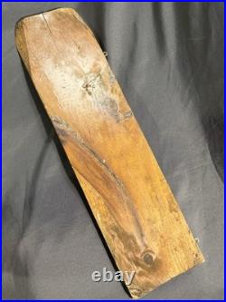 Vintage Folk Art Painted Smaltz Wooden BAMBOO ROOM Tiki Bar Advertising Sign