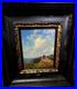 Vintage Framed Oil Painting Landscape Sign By The Artist 13×15