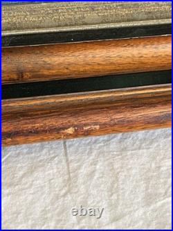 Vintage Framed Oil Painting of Covered Bridge Signed