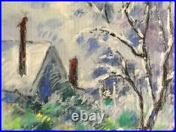 Vintage French Original Oil Painting Signed South of France