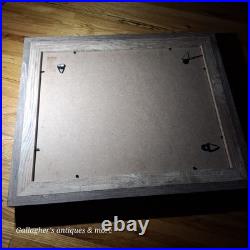 Vintage GEN-O-LAQ INVADER PAINT & VARNISH CO Color Sample 17x14 Framed Sign