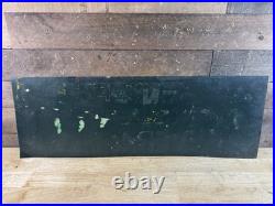 Vintage Golden Eagle Beverages Erie PA Painted Tin Metal Advertising Sign #5