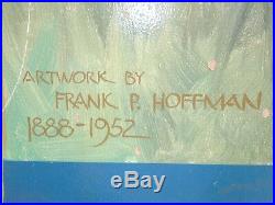Vintage HERTER'S 8'x8' DUCK HUNTING STORE DISPLAY SIGN Frank P. Hoffman Painting
