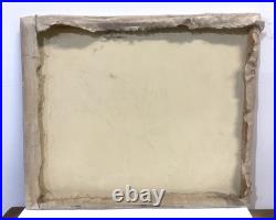 Vintage Haitian Painting On Canvas Signed