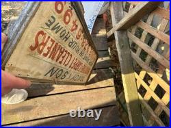 Vintage Hand Painted Advertising Sign Dowdy & Son Furniture Carpet Cleaners Ph
