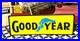 Vintage Hand Painted Lettered GOODYEAR TIRES Gas Station Gas Oil Dealer Sign @
