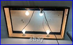 Vintage Hand Painted Local X-Ray Advertisement Light Up Sign Rare Tested
