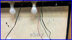 Vintage Hand Painted Local X-Ray Advertisement Light Up Sign Rare Tested