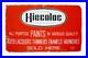 Vintage Hiecolac Paints Porcelain Enamel Sign Auto Lacquers Varnish 24x15 Inch