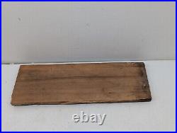 Vintage INVEST IN REAL ESTATE Embossed Painted Metal Advertising Sign Antique