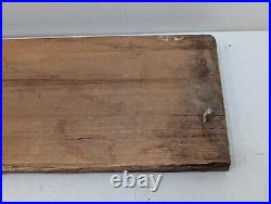 Vintage INVEST IN REAL ESTATE Embossed Painted Metal Advertising Sign Antique