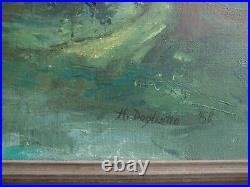 Vintage Impressionism Great Painting Signed1 of a kind Framed? ESTATE SALE