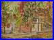 Vintage Impressionist Landscape Oil Painting Signed
