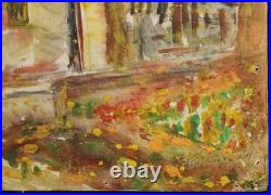 Vintage Impressionist Landscape Oil Painting Signed