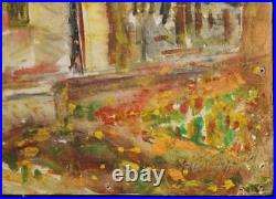 Vintage Impressionist Landscape Oil Painting Signed