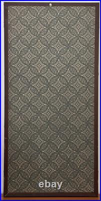 Vintage Japanese Blossoms Painted Screen, Original Signed Traditional Asian Art