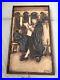 Vintage Jean-Claude Gaugy Acrylic Painted Carving Signed by Artist