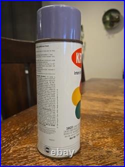 Vintage Krylon spray paint #1912 Grape signed King 157 12 Oz. Can